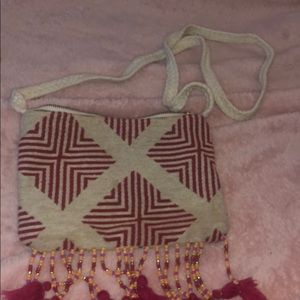 Tassel crossbody bag